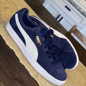 Blue puma suede Men’s shoes
